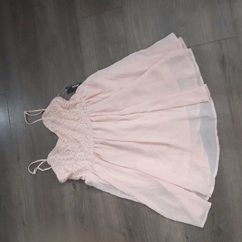 NWT Pink lace dress